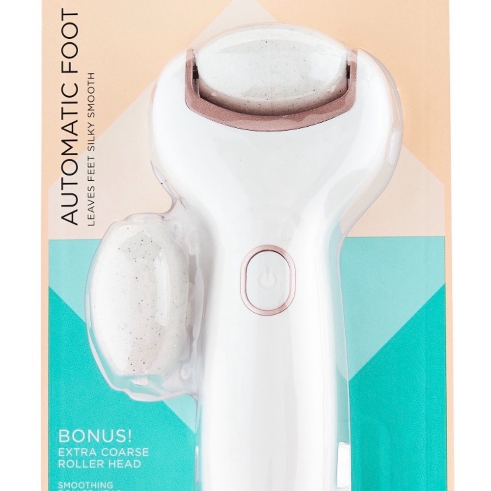 Silky Smooth Electric Foot File - White